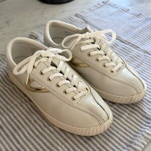 Leather Tretorn Sneakers